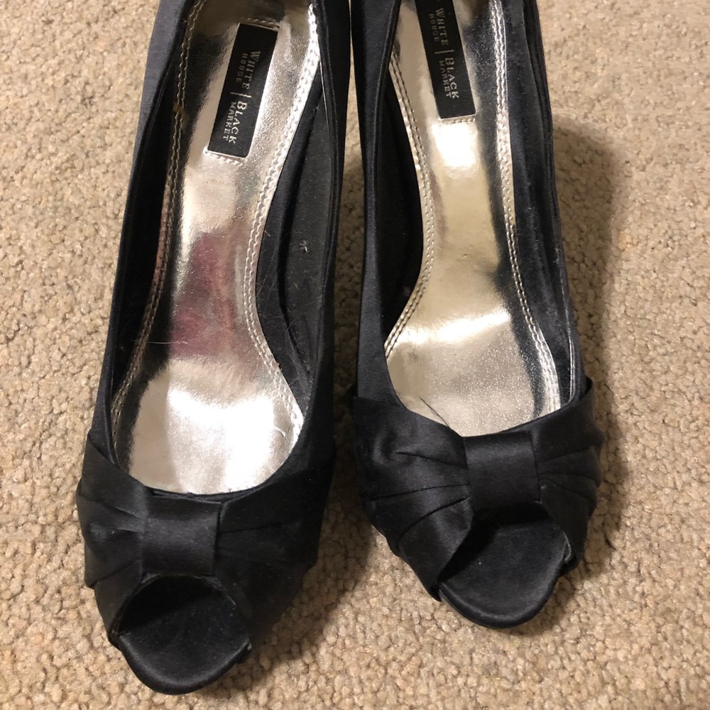 Simple black heels